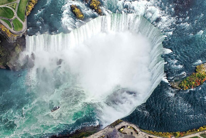 Niagara Falls Aerial Shot